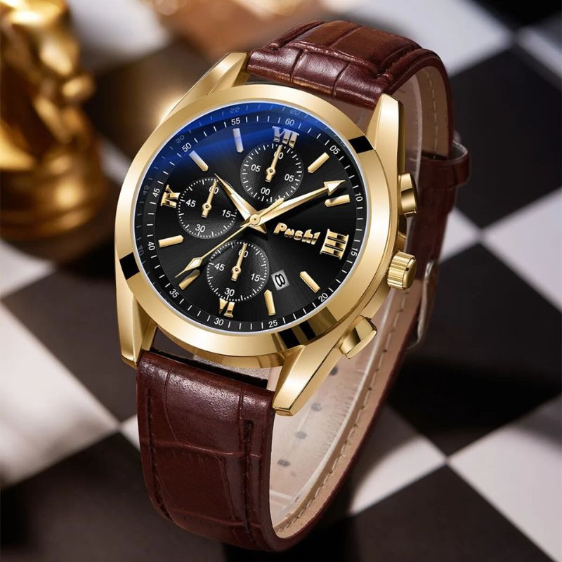 Montre à quartz business pour homme