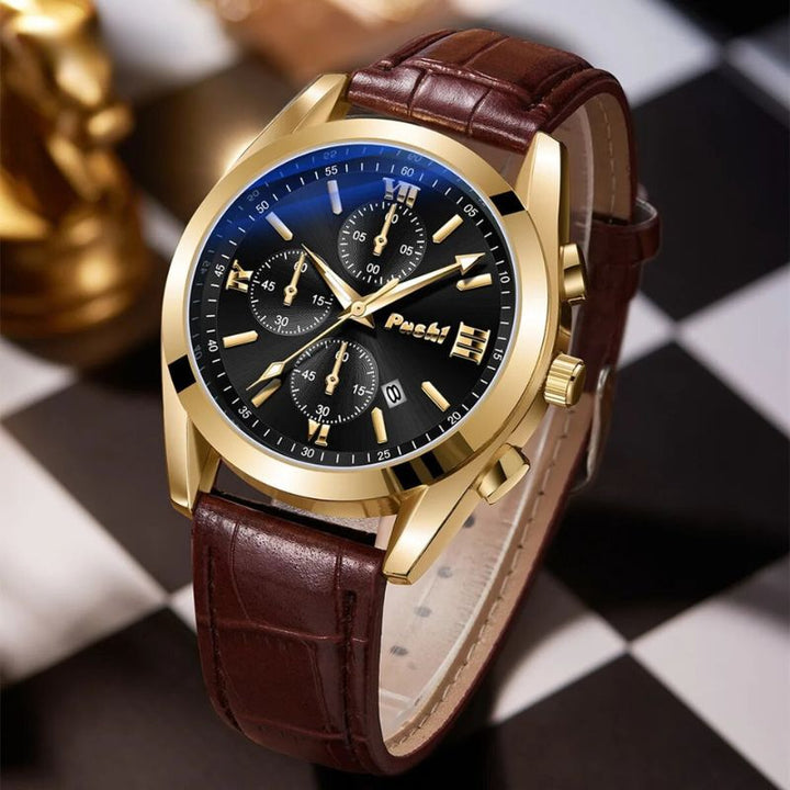 Montre à quartz business pour homme
