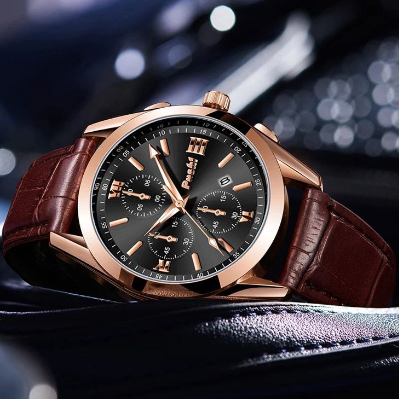 Montre à quartz business pour homme