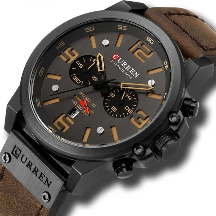 Montre à quartz élégante pour le quotidien