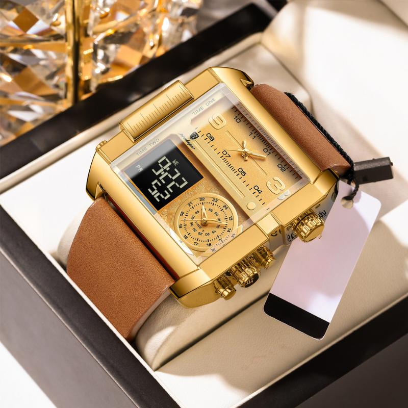 Montre-bracelet numérique de luxe