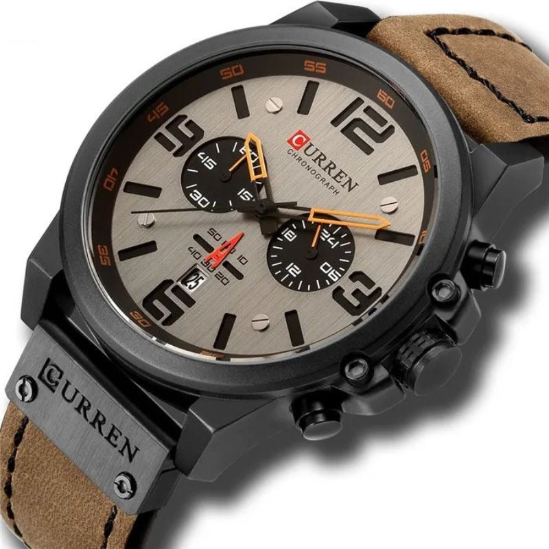 Montre à quartz élégante pour le quotidien