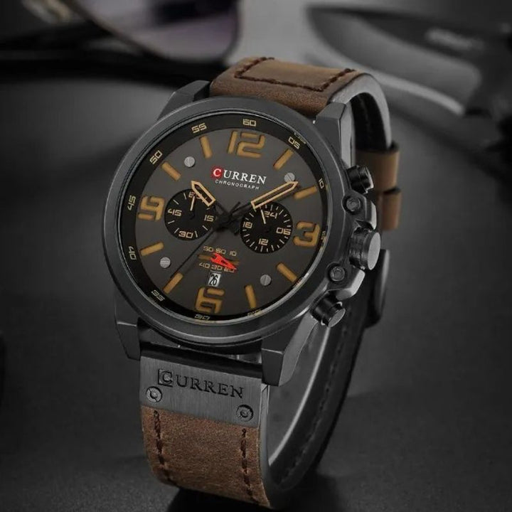 Montre à quartz élégante pour le quotidien