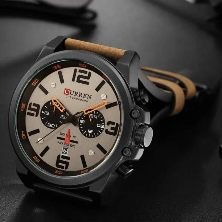 Montre à quartz élégante pour le quotidien