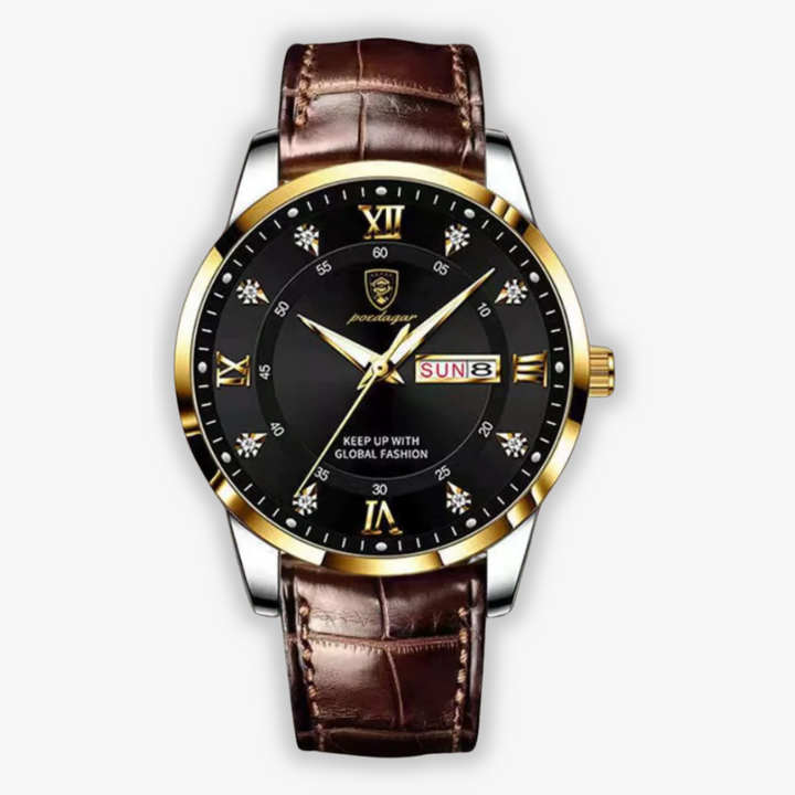 Montre homme robuste avec rétroéclairage