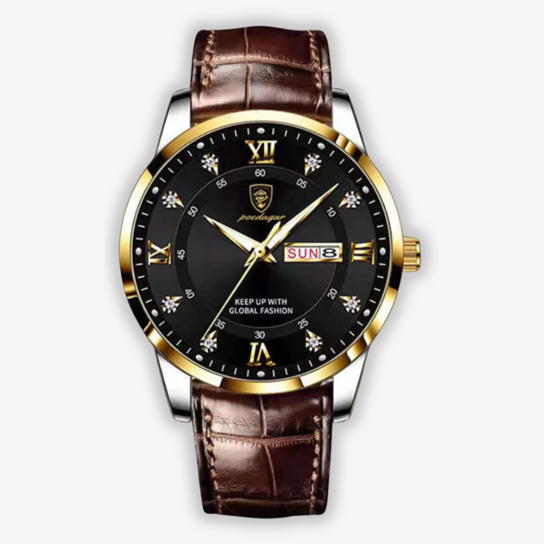Montre homme robuste avec rétroéclairage