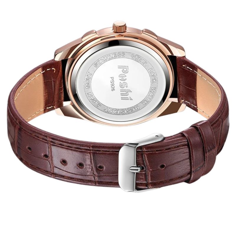 Montre à quartz business pour homme