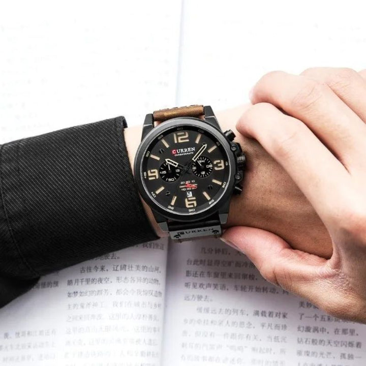 Montre à quartz élégante pour le quotidien