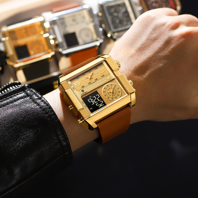 Montre-bracelet numérique de luxe