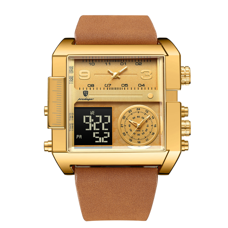 Montre-bracelet numérique de luxe