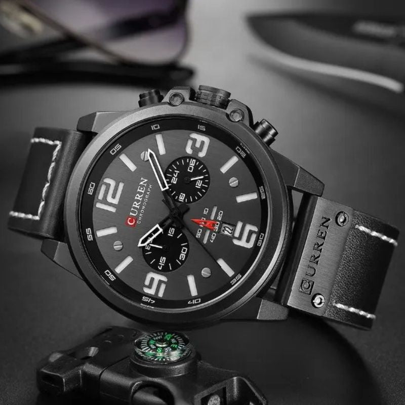 Montre à quartz élégante pour le quotidien