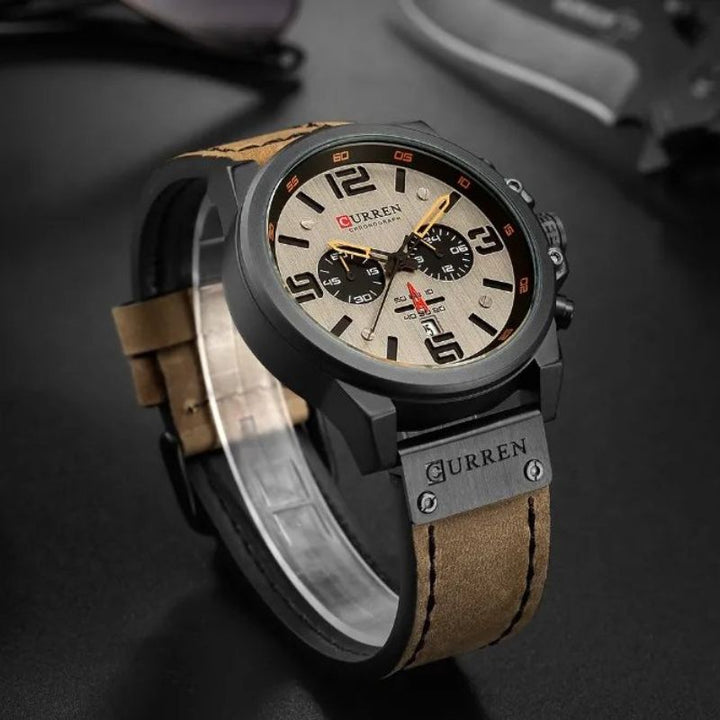Montre à quartz élégante pour le quotidien
