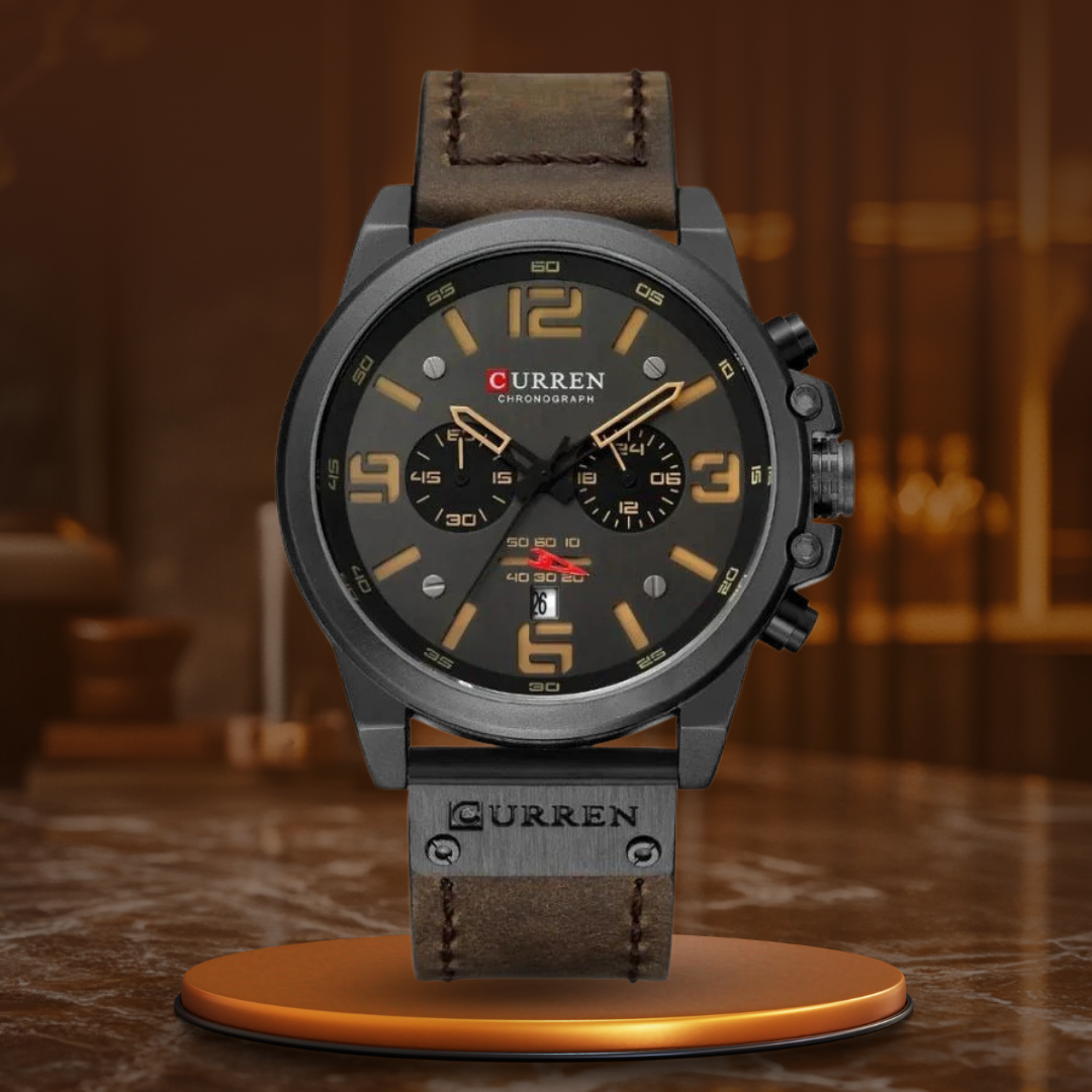 Montre à quartz élégante pour le quotidien