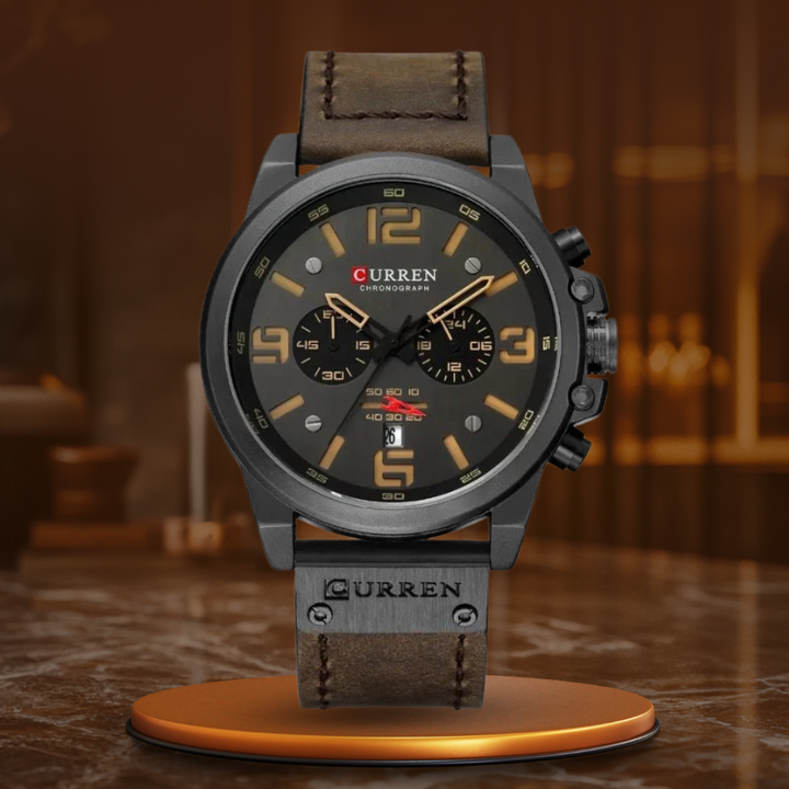 Montre à quartz élégante pour le quotidien