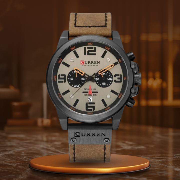 Montre à quartz élégante pour le quotidien
