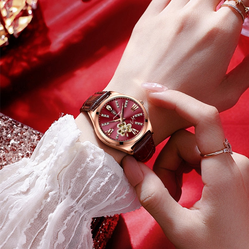 Montre-bracelet à cadran phase de lune