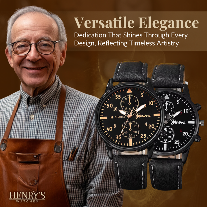 Coffret 4 pièces : montre mode et bracelets