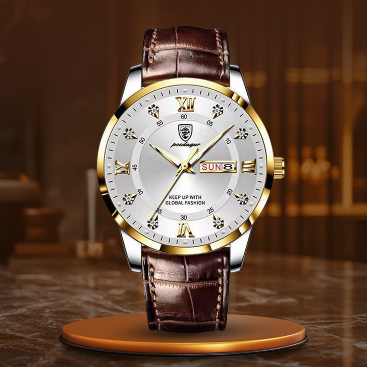 Montre homme robuste avec rétroéclairage