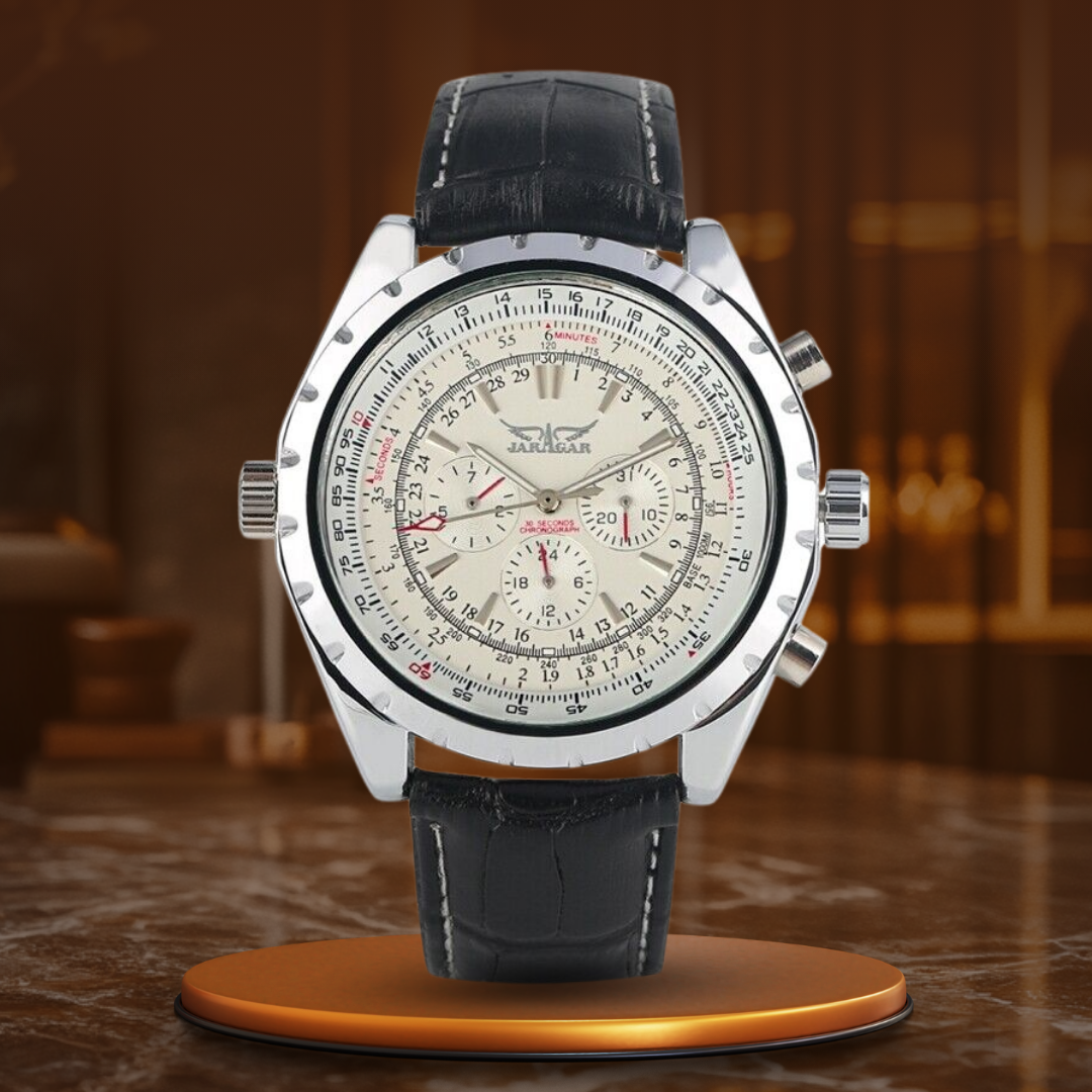 Montre mécanique style militaire