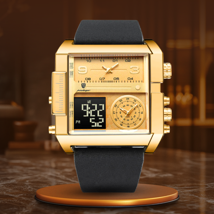 Montre-bracelet numérique de luxe