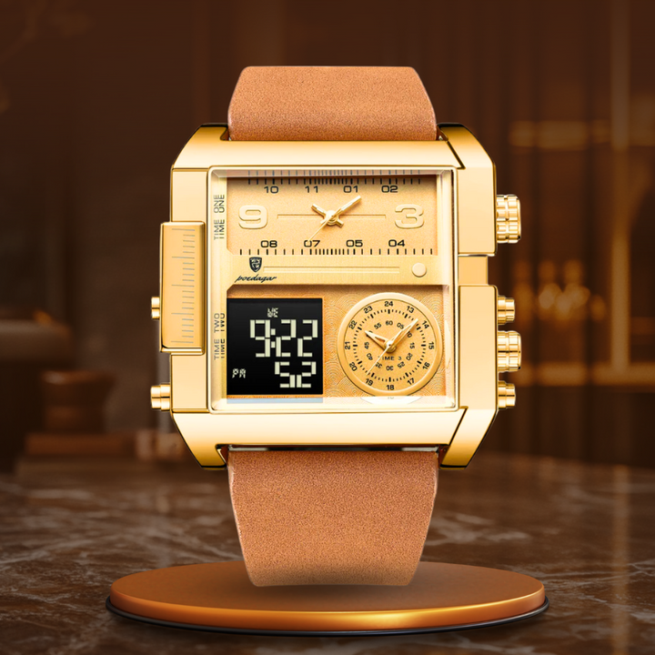 Montre-bracelet numérique de luxe