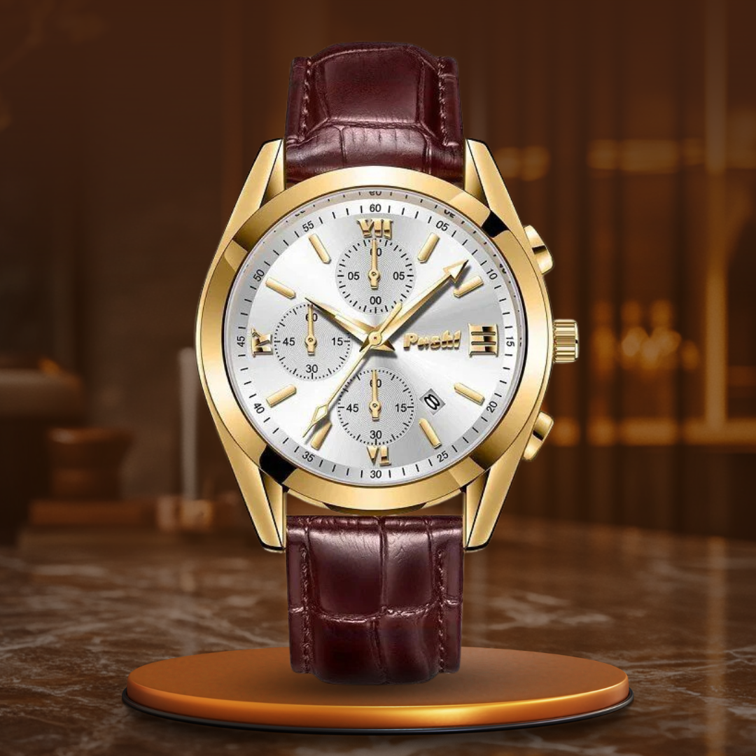 Montre à quartz business pour homme