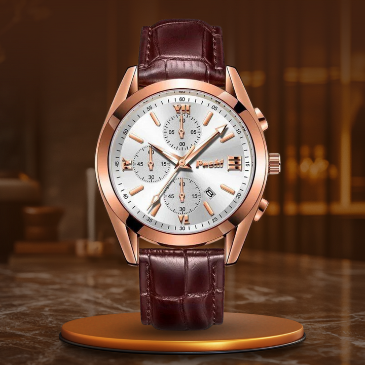Montre à quartz business pour homme