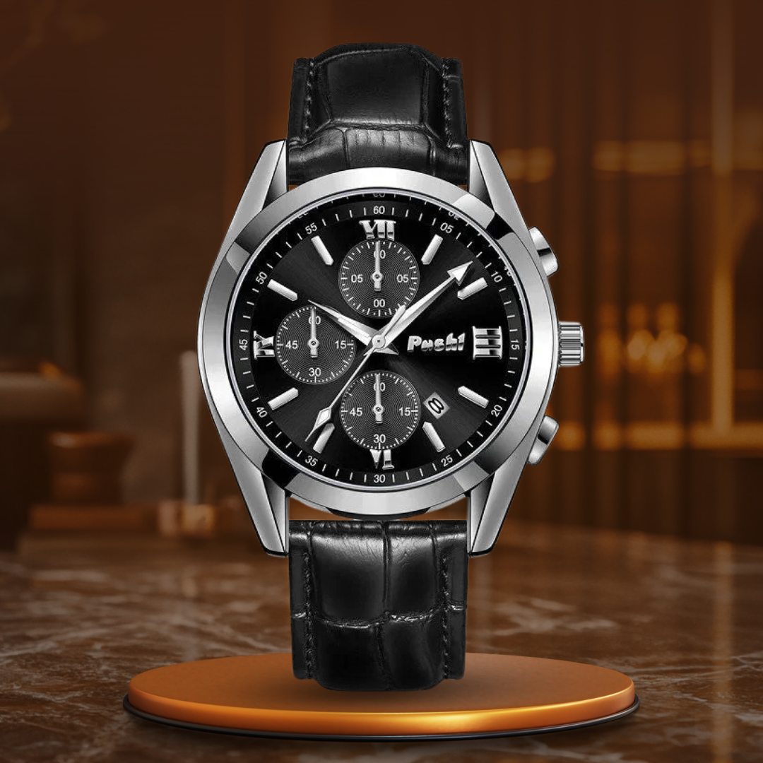Montre à quartz business pour homme