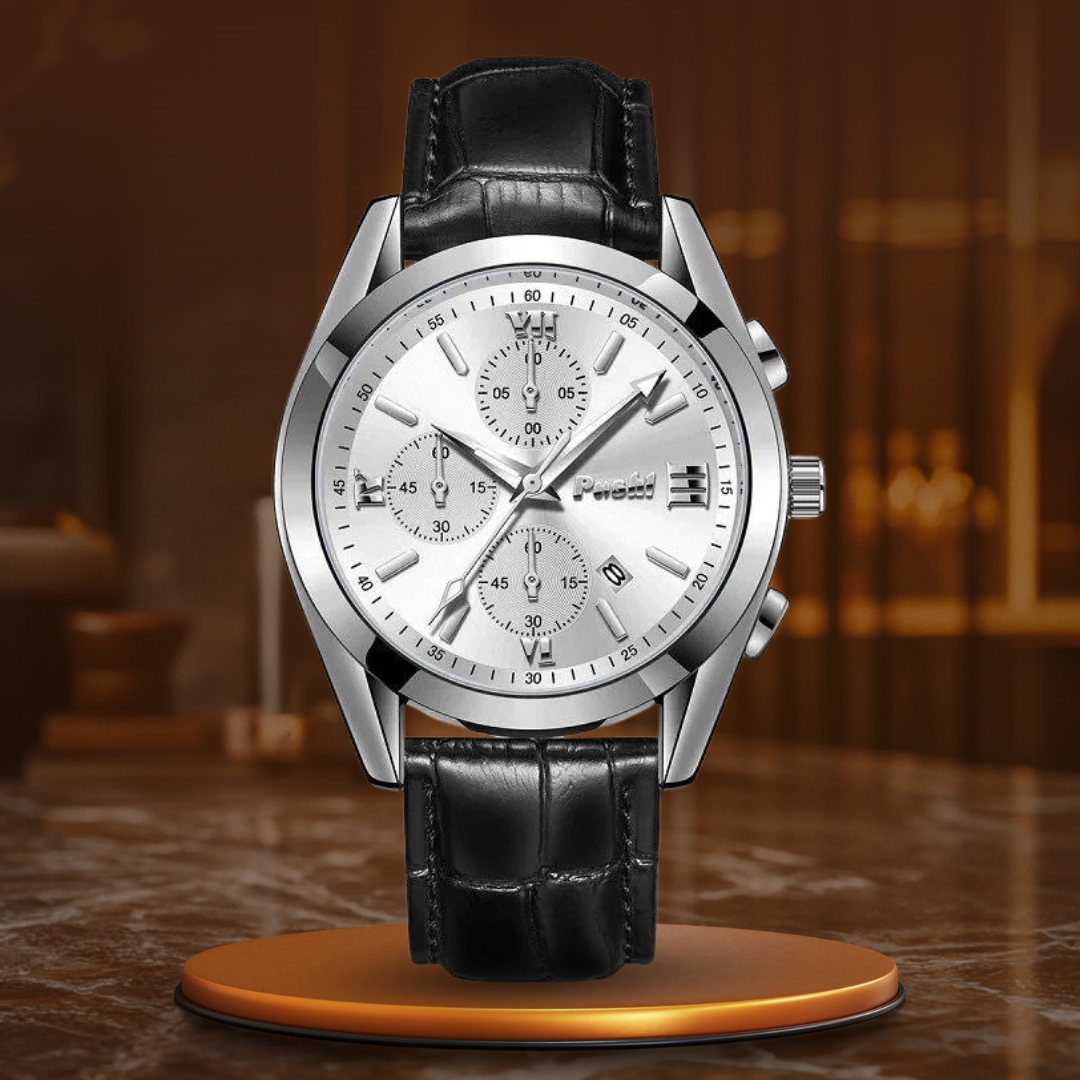 Montre à quartz business pour homme