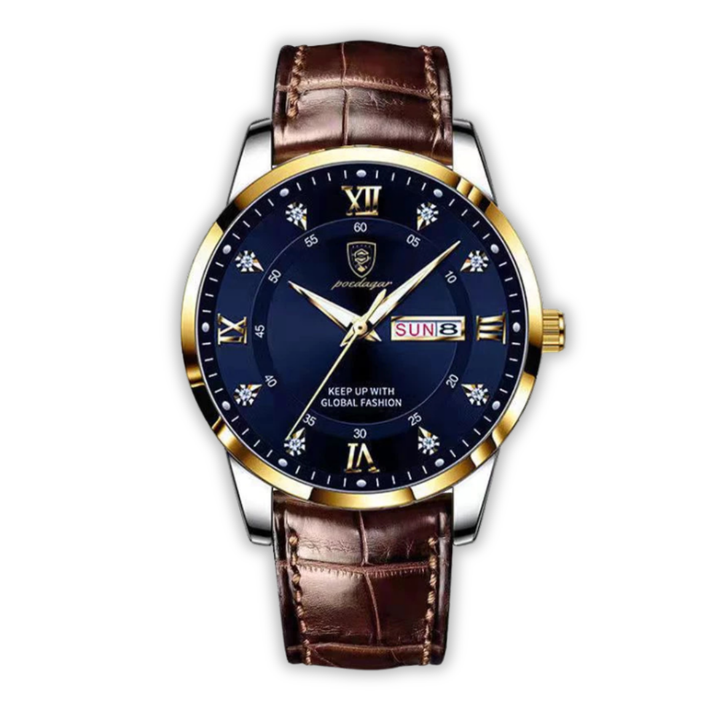 Montre homme robuste avec rétroéclairage