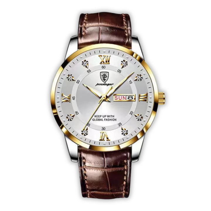 Montre homme robuste avec rétroéclairage