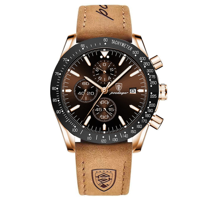 Chronographe avec dateur et rétroéclairage