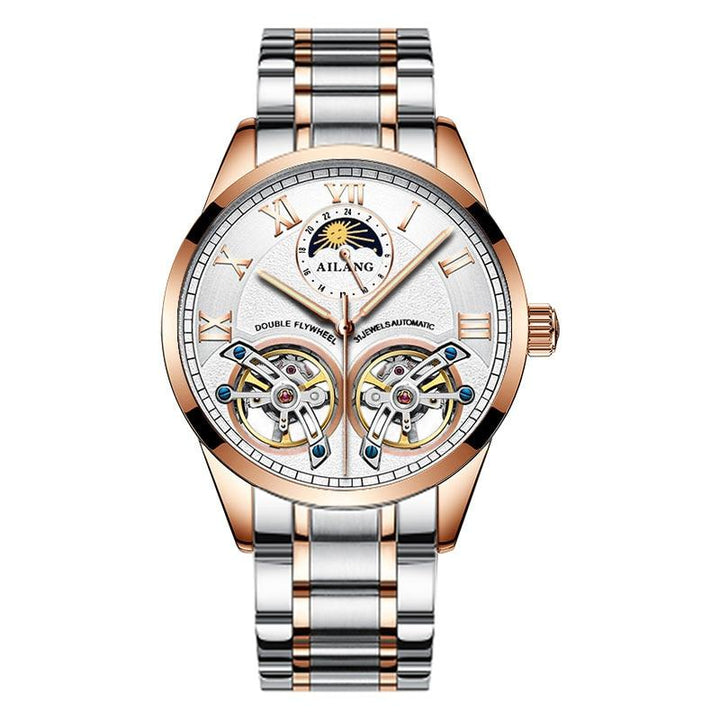 Montre mécanique tourbillon style business